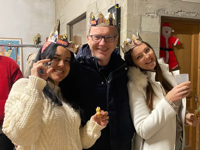 <div>ils ont eu la fèves !</div>